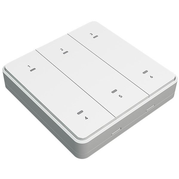 Công tắc bấm ngữ cảnh vuông 6 nút Athena